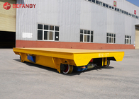 Billet Factory Battery Motorized Rail Transfer Cart 100 Tons