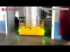 Xe đẩy chuyển hàng vô tuyến 10 tấn tùy chỉnh, xe chuyển hàng thông minh sử dụng tại nhà máy