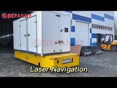 Trọng lượng nặng 15 tấn xe tải không đường ray, xe tải chuyển tải điều khiển bằng động cơ điện