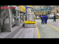 Xe lăn vận chuyển đường ray bàn lăn, Xe đẩy vận chuyển con lăn chạy bằng pin