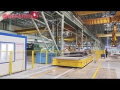 20T xe tự động hướng dẫn, thông minh không đường ray PU chuyển bánh xe c