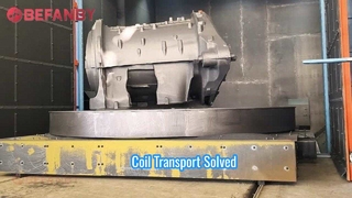 Xe chuyển tải đường sắt nặng 80 tấn, Xe đẩy chuyển điện đa chiều linh hoạt