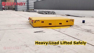 Xe đẩy chuyển bàn xoay đường sắt tùy chỉnh, Hai xe chuyển phối hợp và gắn kết với nhau