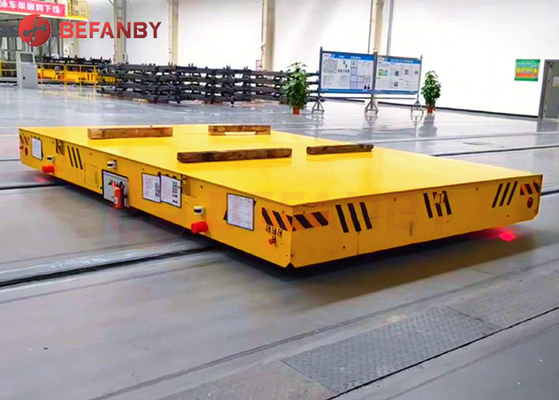Electrical Motorized Rail Transfer Trolley 100 Tons