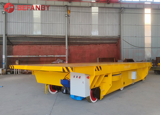 Electrical Motorized Rail Transfer Trolley 100 Tons
