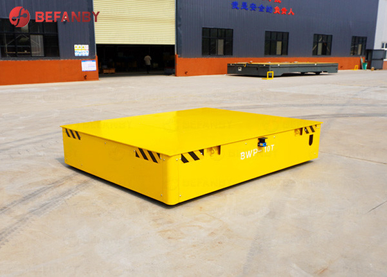 Steerable Transfer Cart without rails, Remote Control Powered Material Handling Equipment