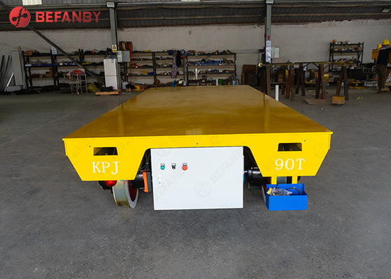 Long Life Time Aluminium Factory Rail Transfer Cart
