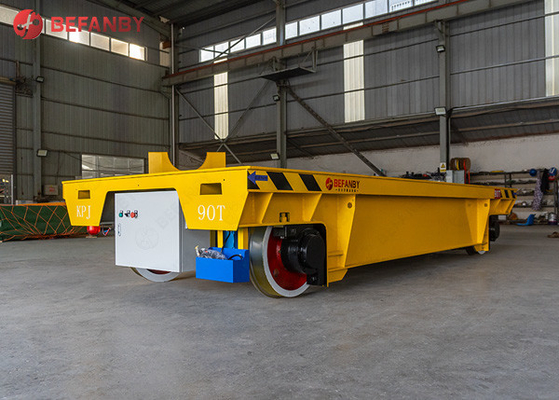 Long Life Time Aluminium Factory Rail Transfer Cart
