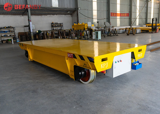 Long Life Time Aluminium Factory Rail Transfer Cart