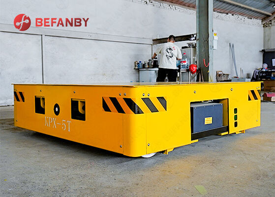 Good Quality Rail Battery Transfer Trolley With 4 Axles