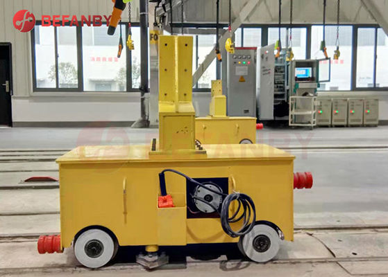Nhà kho thép cuộn 20m / phút 1T Trên xe chuyển hàng đường sắt
