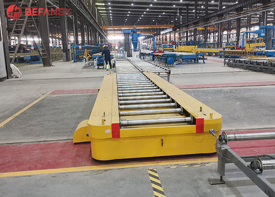 Xe dẫn đường sắt tự động tùy chỉnh với con lăn