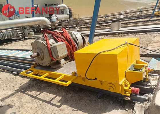 Professional Used In Ports Slopes Electrical Rail Transfer Cart