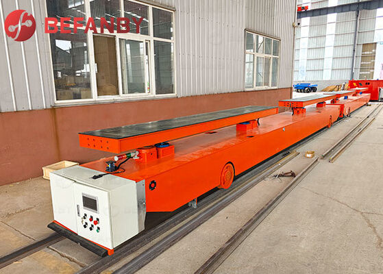 Customized Extra-long Countertops RGV Robot Transfer Vehicle with Hydraulic Lifting and Battery Operation