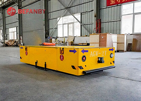 Chuyên nghiệp 2T tải trọng AGV chuyển xe với hệ thống điều hướng thông minh và pin
