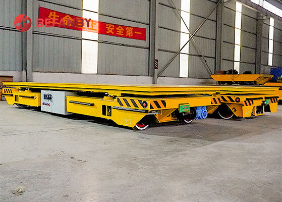 Gói nặng 12T pin RGV robot chuyển xe với hệ thống điều khiển thông minh