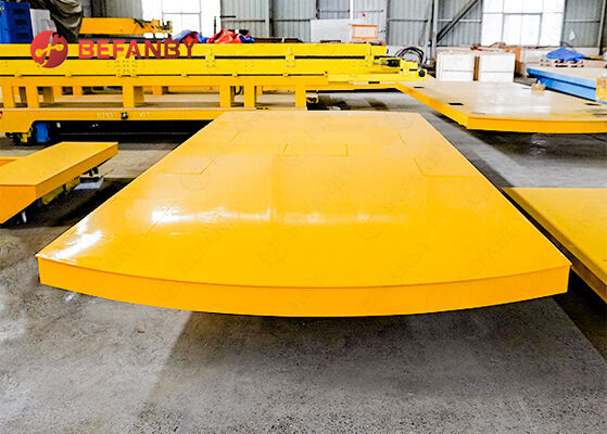 Xe đẩy bàn xoay vật liệu 45T chuyên nghiệp cho nhà máy