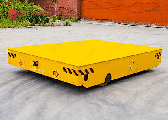 20 Tons Capacity Trackless Transfer Cart With PU Wheels - Xe chuyển tải không có đường dây với bánh PU