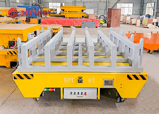 Xe chuyển đường sắt cuộn di động công suất 8T có khung hỗ trợ