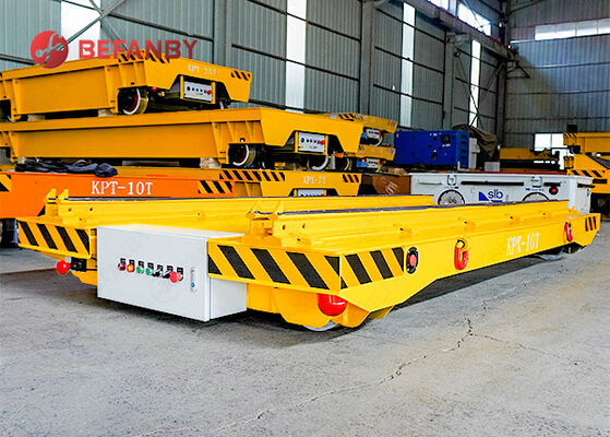 Capacity 10T Rail Transfer Cart With Chain Convey (Cách vận chuyển dây chuyền)