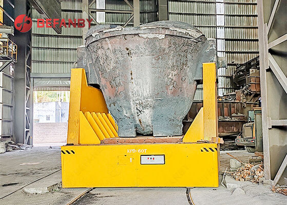 Năng lượng 60 tấn xe tải vận chuyển chậu cho nhà máy chậu thép lớn