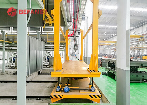 Xe đẩy vận chuyển đường sắt chuyên nghiệp có băng tải con lăn
