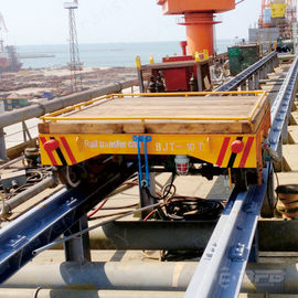 Phụ tùng máy tàu lớn Xe đẩy chuyển động cơ trên đường ray Tải trọng 15T