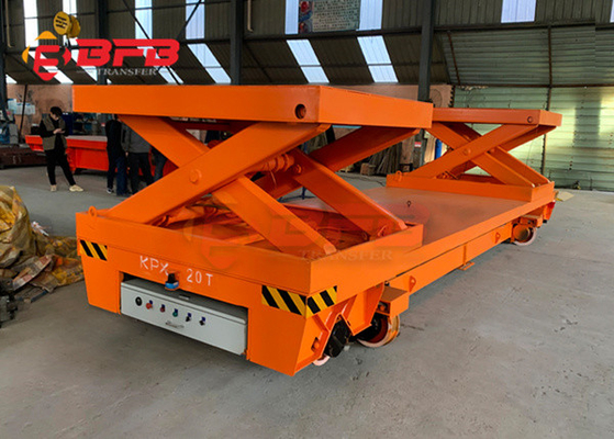 Track Mounted Warehouse Battery High Load Transfer Cart Lift