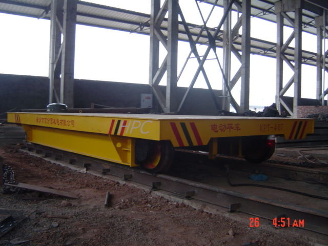 đường sắt công nghiệp xe đẩy phẳng cho phòng sơn
